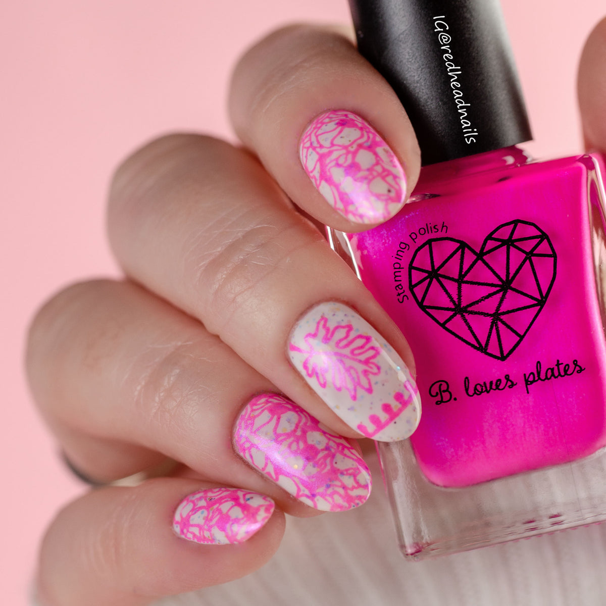 B. loves plates- Stamping Polish- BLP18 B. Strong