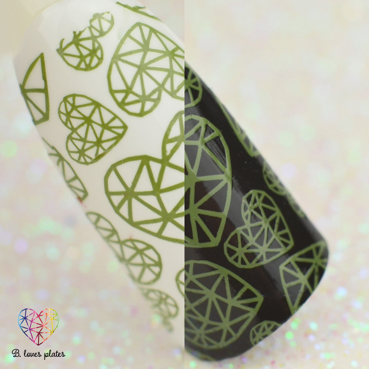 B. loves plates- Stamping Polish- BLP40 B. an Olive Moss