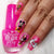 Sugar Bubbles SB082 Micky Mouse nail stamping plate. Available in the US at www.beautometry.com.
