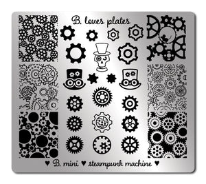 B. loves plates- Stamping Plates- B.mini steampunk machine