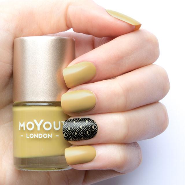 MoYou London- Stamping Polish- Colonel Mustard
