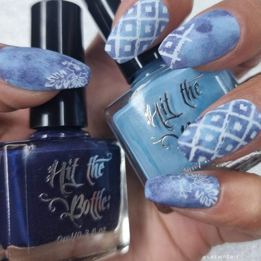 Hit the Bottle "Do it in Denim" Stamping Polish