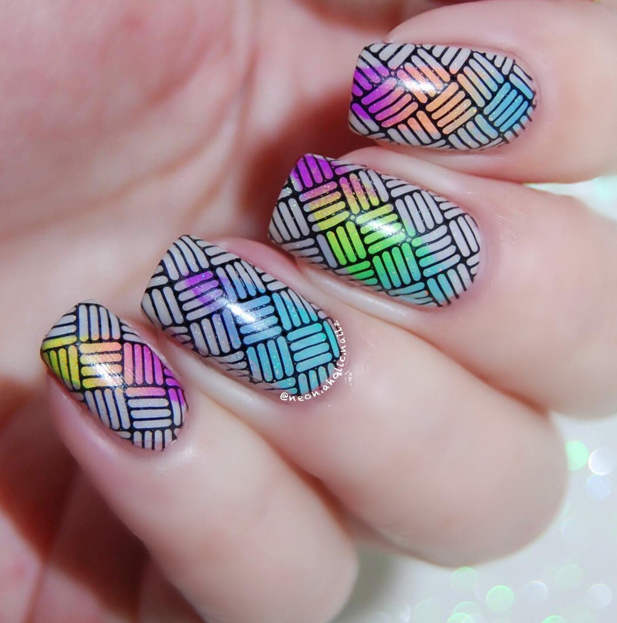 Hit the Bottle- Stamping Plate- Material World 01