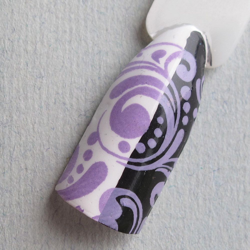Hit the Bottle "Stop and Smell the Lilacs" Stamping Polish