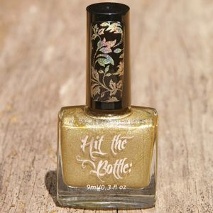 Hit the Bottle &quot;A Glint of Gold&quot; Stamping Polish