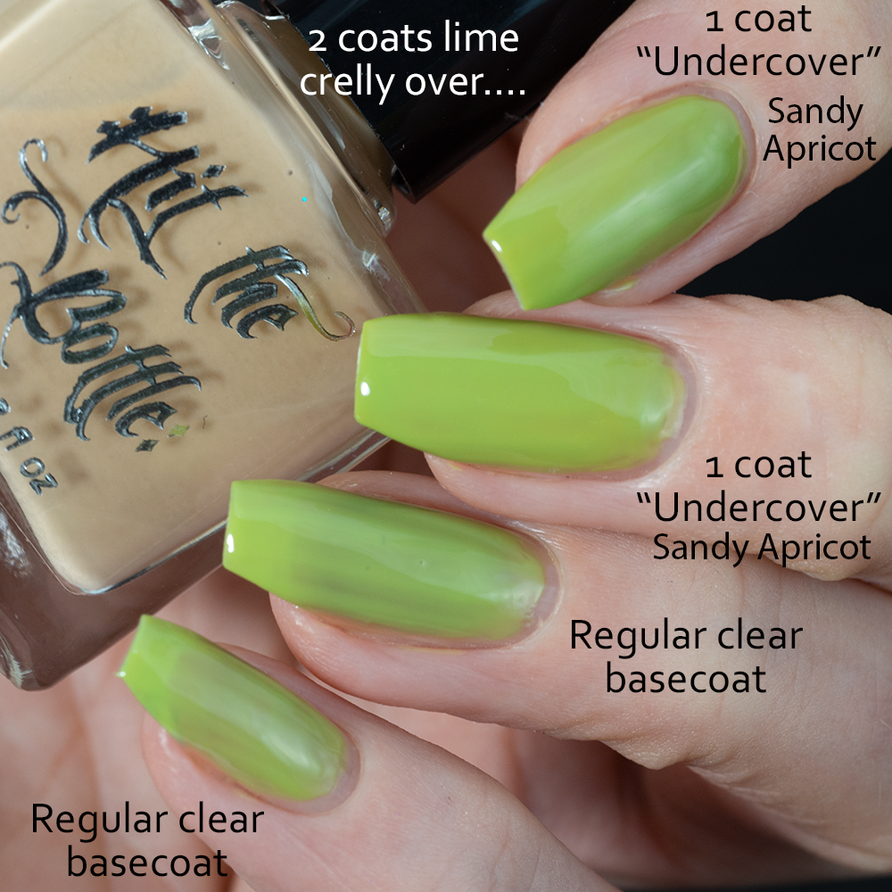 Hit the Bottle- Base Coat- Sandy Apricot