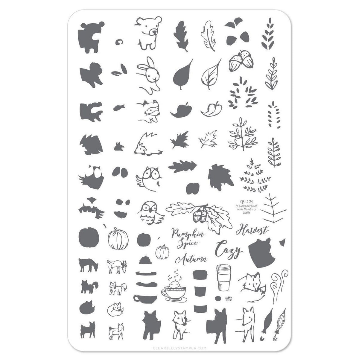 Clear Jelly Stamper- Pumpkin Spice (CjS LC-25)