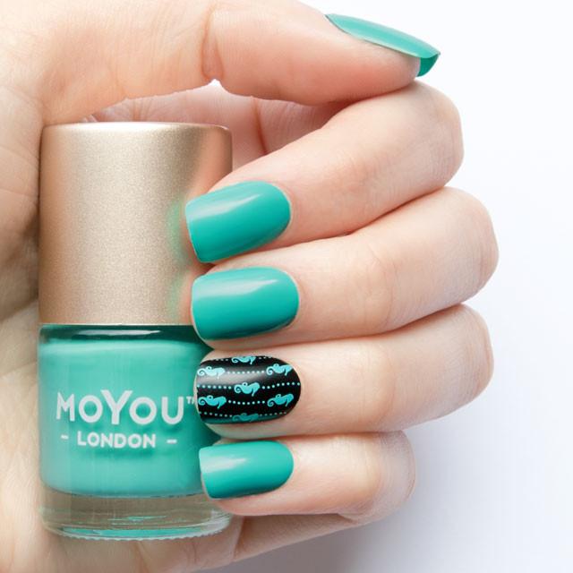 MoYou London- Stamping Polish- Electric Teal