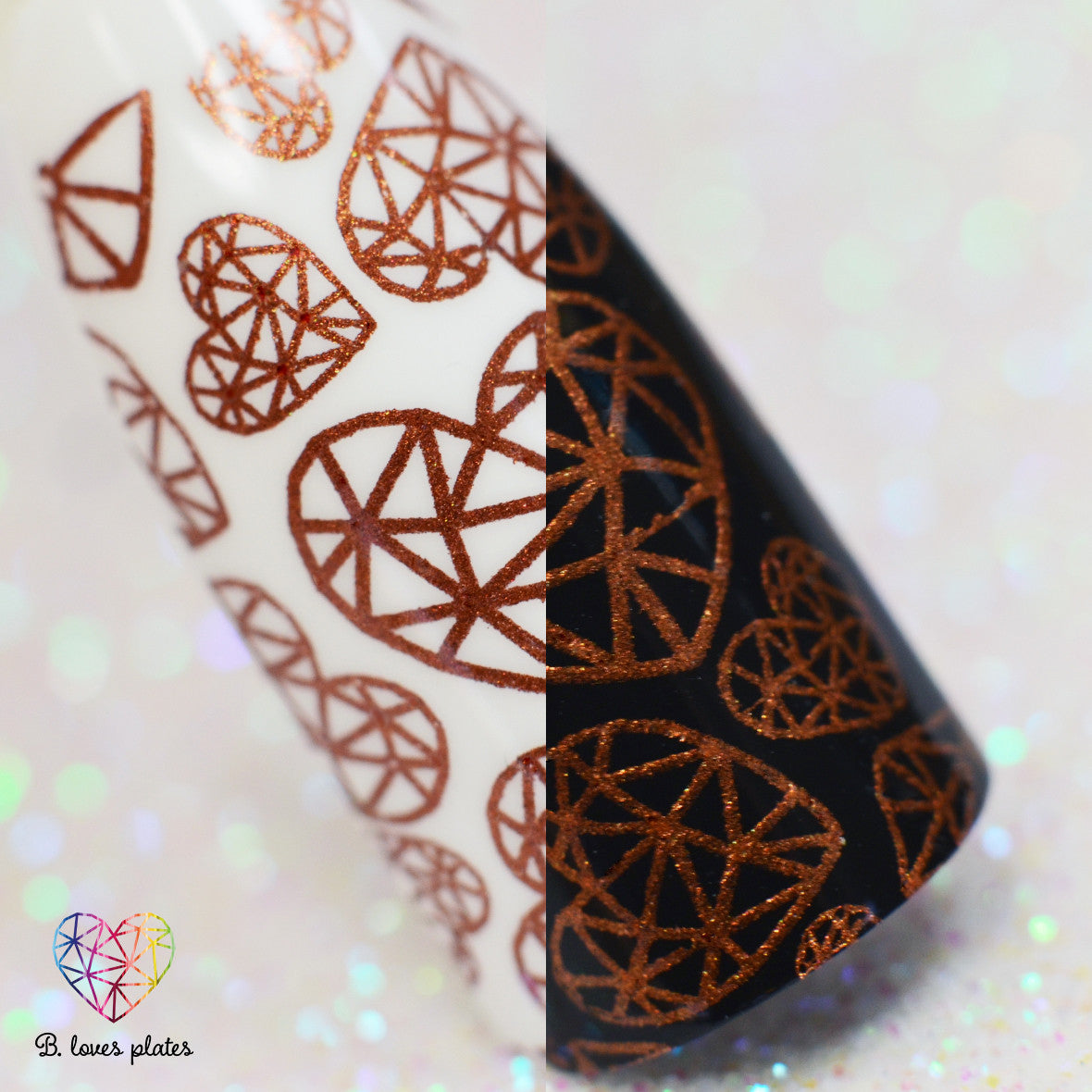 B. loves plates- Stamping Polish- BLP08 B. a Gingerbread Man