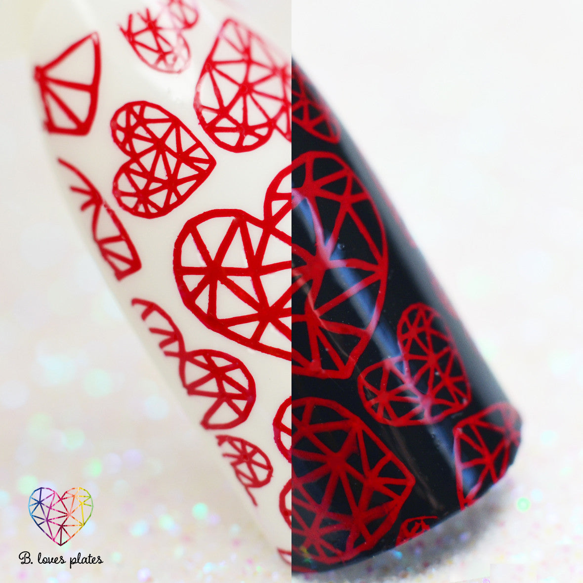 B. loves plates- Stamping Polish- BLP11 B. a Strawberry