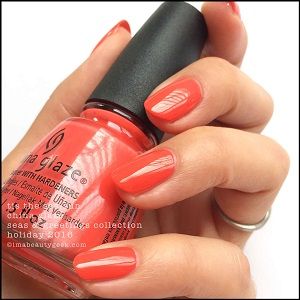 China Glaze- Seas and Greetings- Tis the Sea Sun