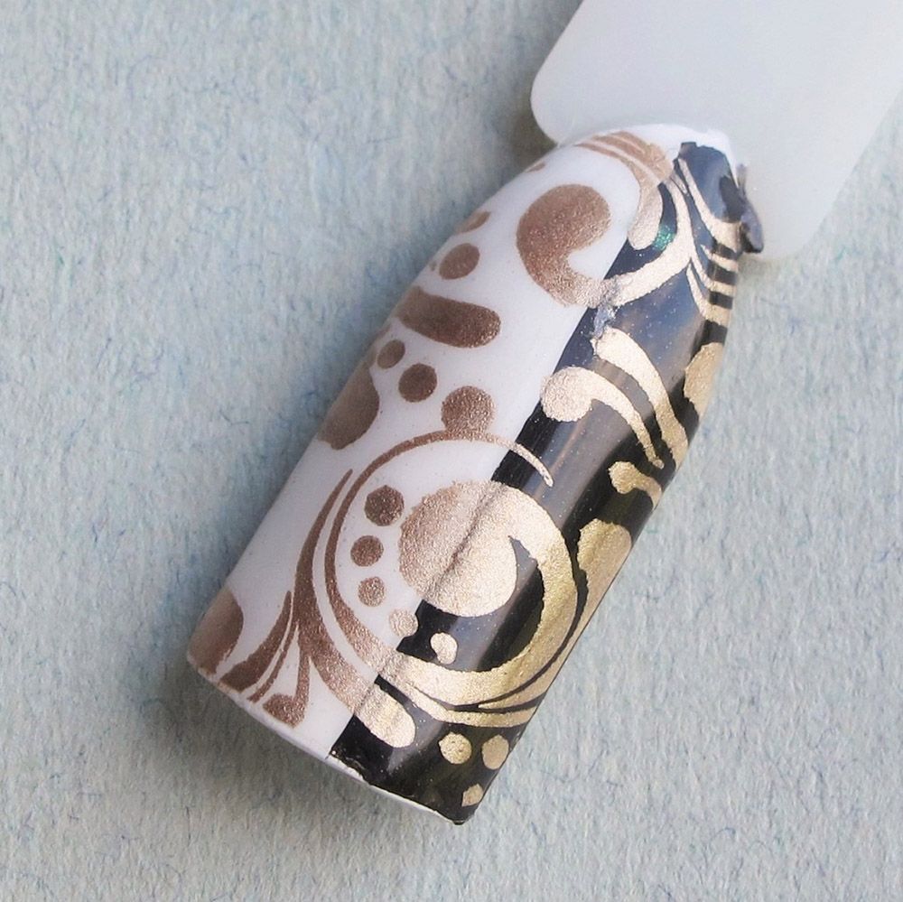 Hit the Bottle &quot;Calypso Gold&quot; Stamping Polish