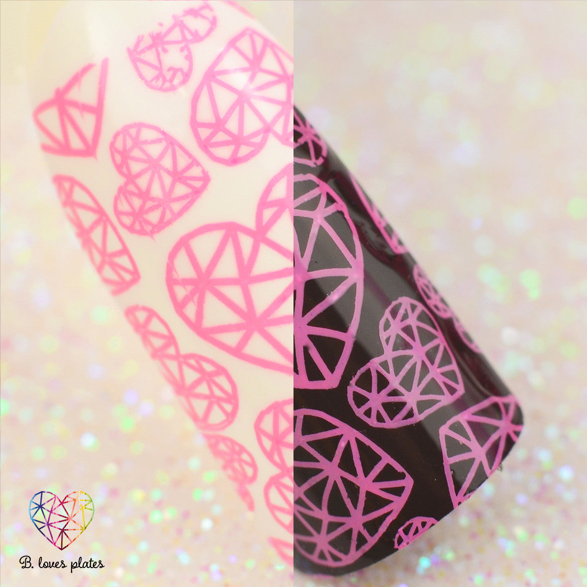 B. loves plates- Stamping Polish- BLP17 B. Brave