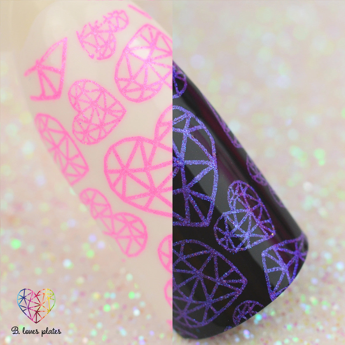 B. loves plates- Stamping Polish- BLP18 B. Strong