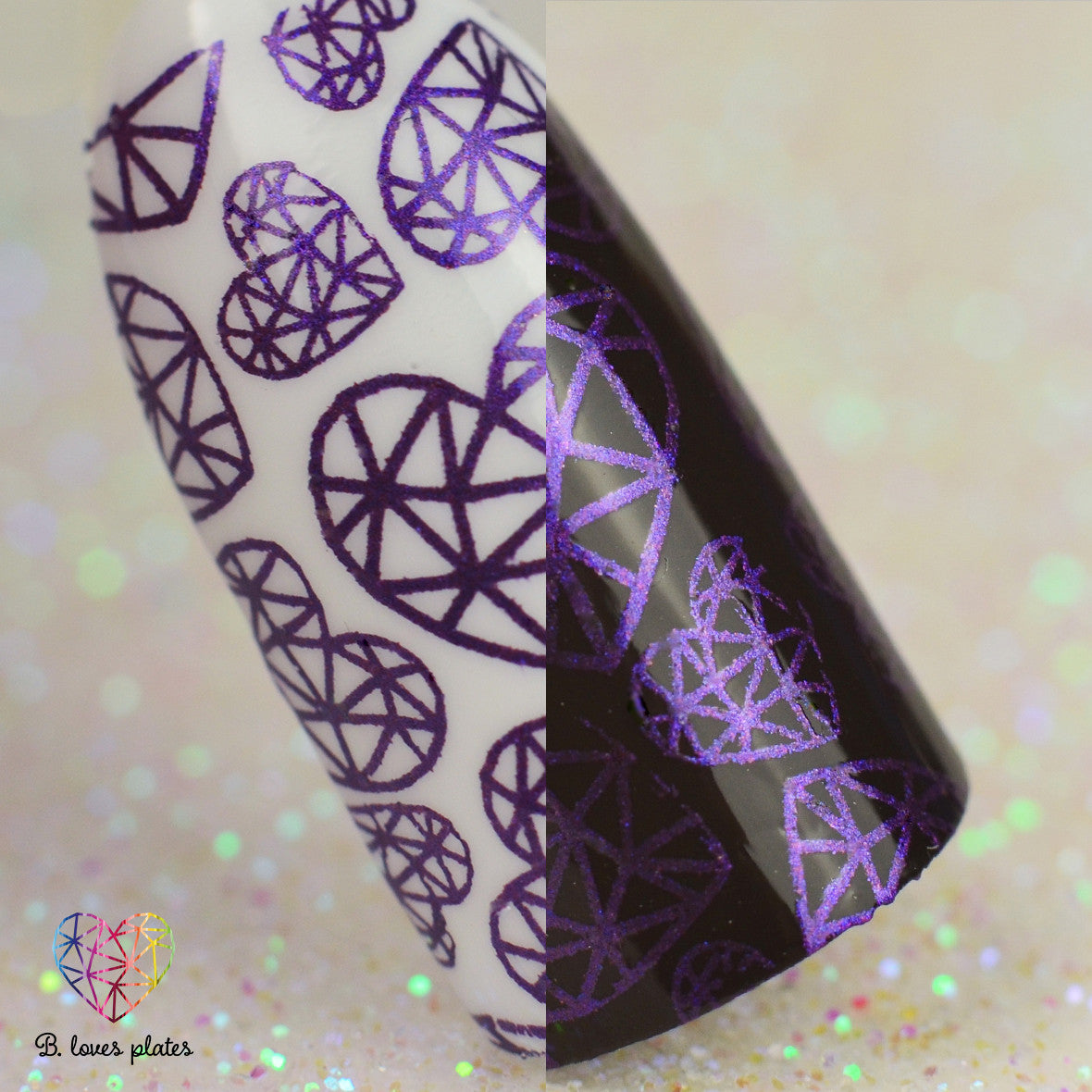 B. loves plates- Stamping Polish- BLP29 B. a Xmas Joy