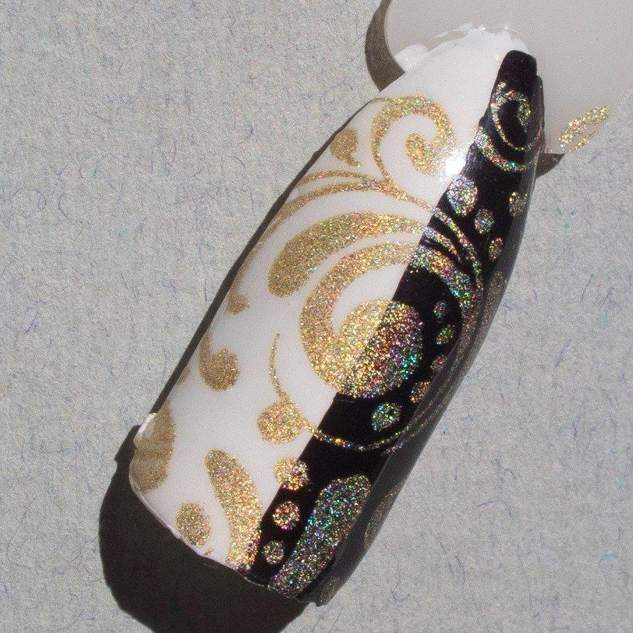 Hit the Bottle &quot;A Glint of Gold&quot; Stamping Polish