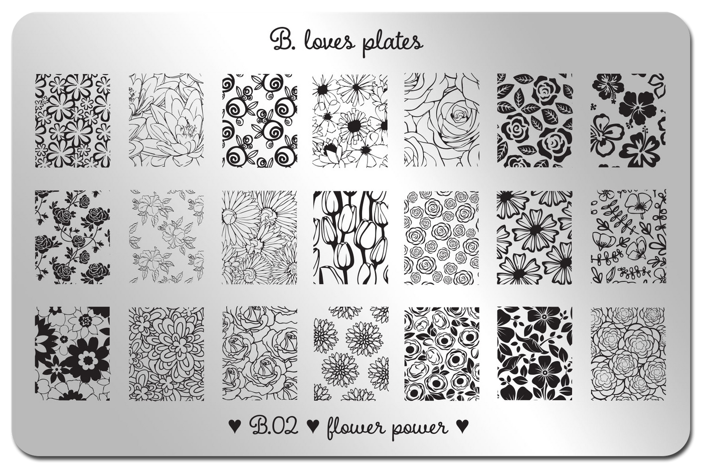 NAIL STAMPING PLATES - Beautometry