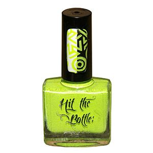 Hit the Bottle &quot;Shazam Yellow&quot; Neon Stamping Polish