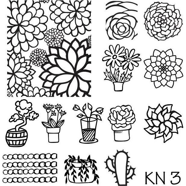 Esmaltes da Kelly Stamping Plates