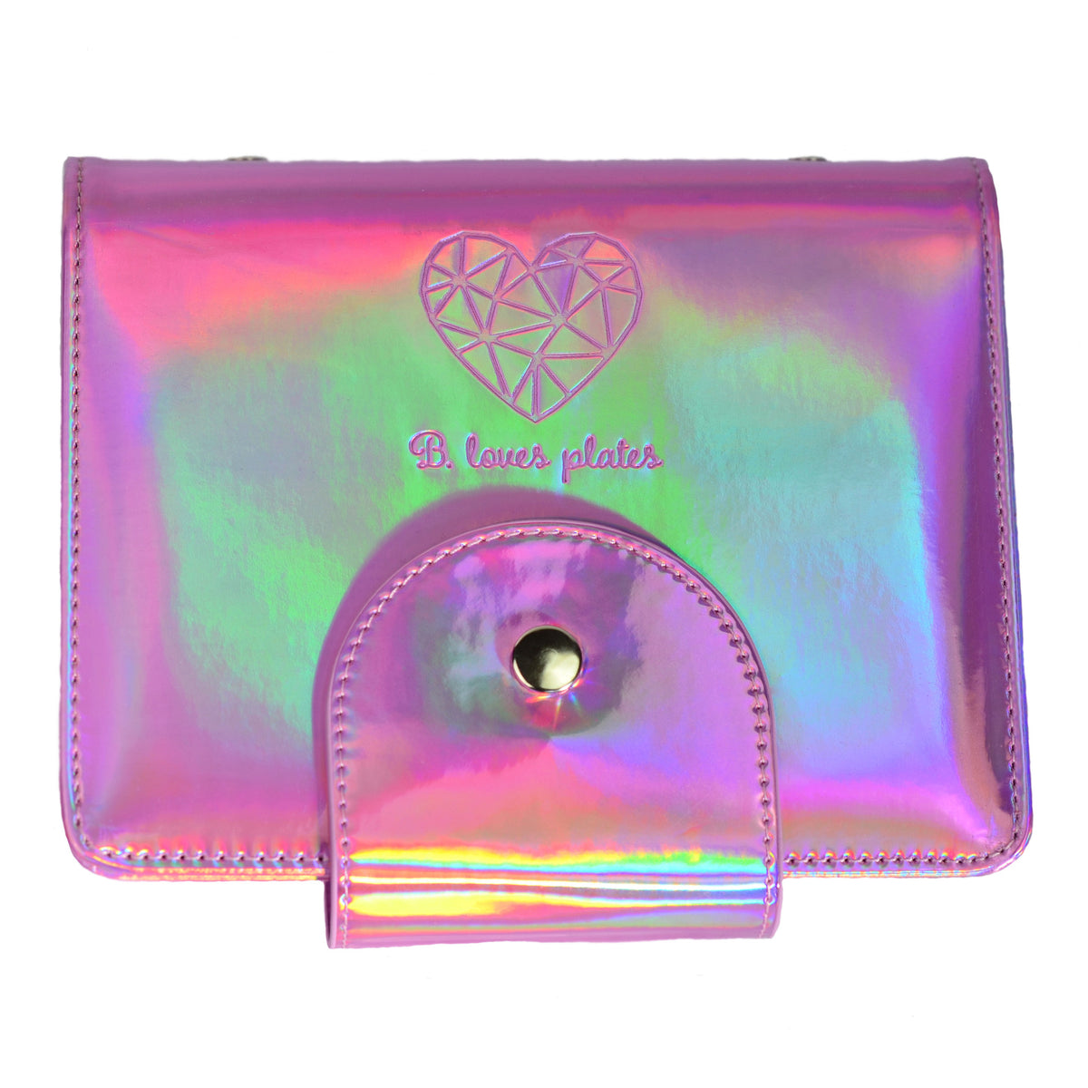 B. loves plates- Accessories- Organizer XL (Holo Pink)