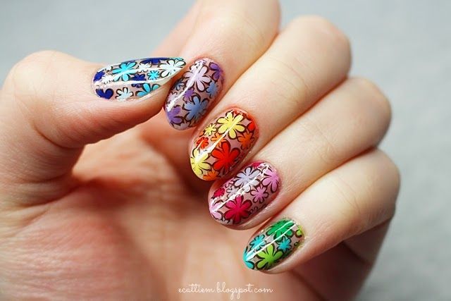 B. loves plates- Stamping Plates- B.02 flower power