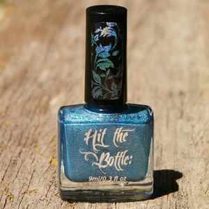 Hit the Bottle &quot;Hololulu Blue&quot; Stamping Polish