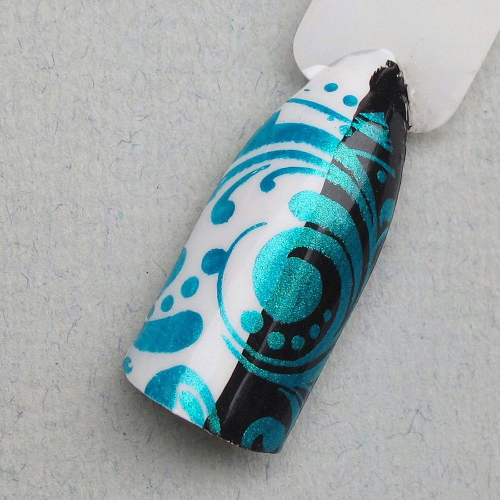 Hit the Bottle "Peacock Shimmer" Stamping Polish