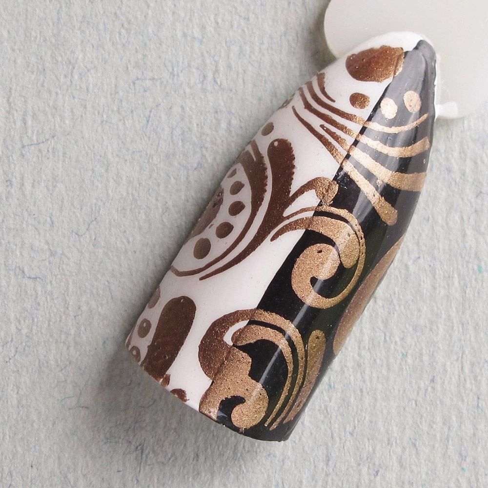 Hit the Bottle &quot;Everyday I&#39;m Truffling&quot; Stamping Polish