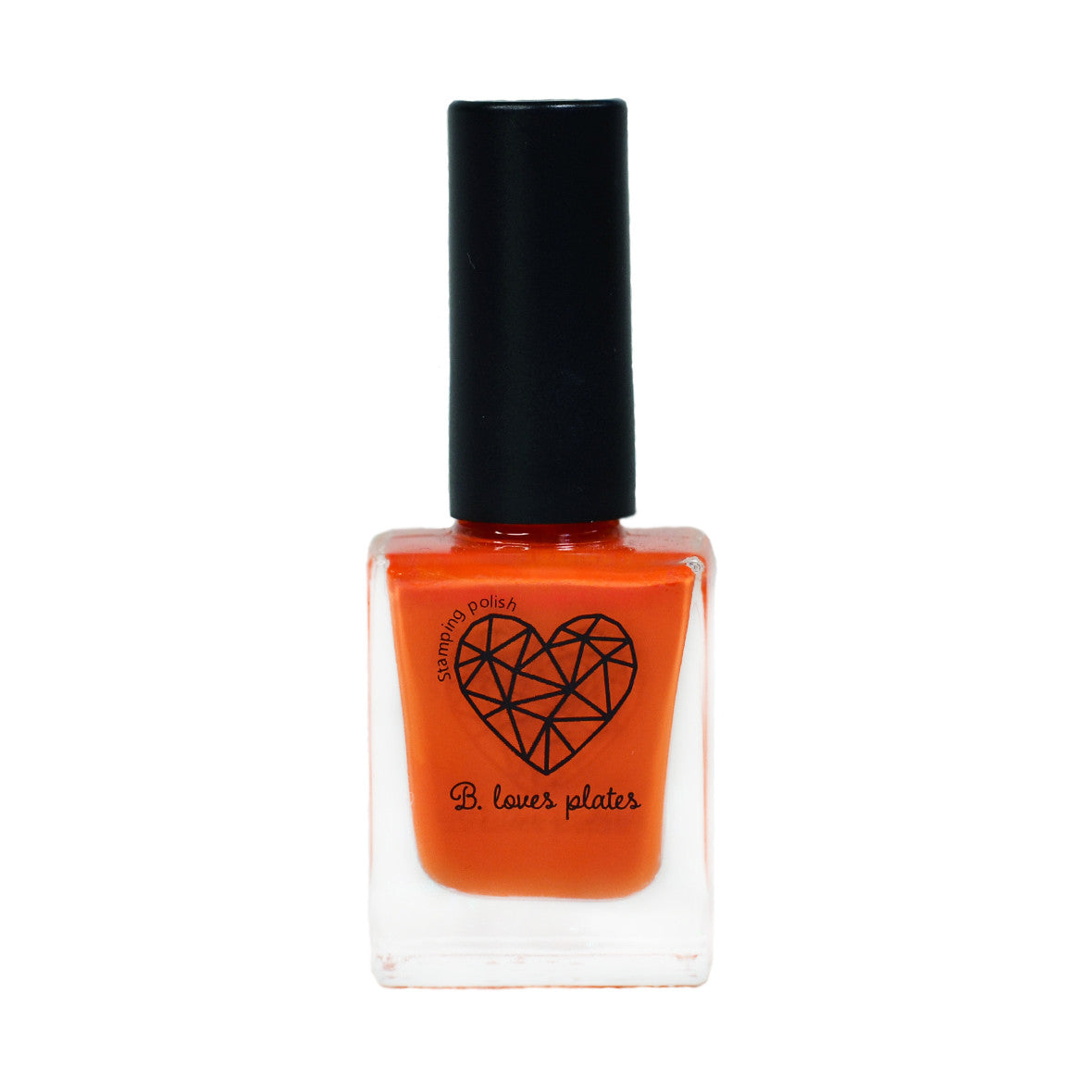 B. loves plates- Stamping Polish- BLP12 B. an Orange