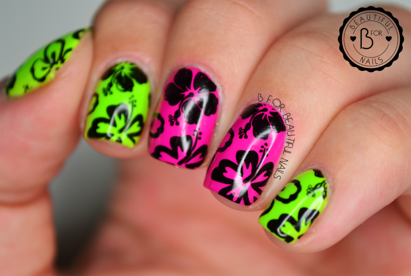 B. loves plates- Stamping Plates- B.02 flower power