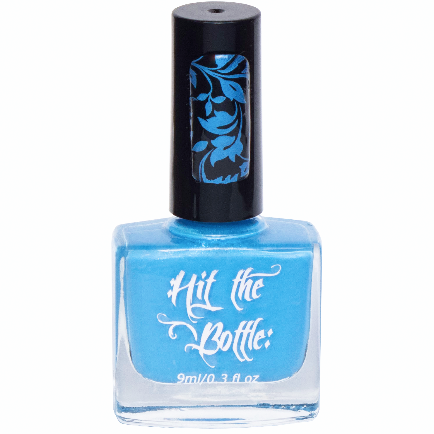 Hit the Bottle "Smurf Blood" Stamping Polish