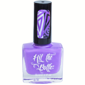 Hit the Bottle "High Voltage Violet" Neon Stamping Polish