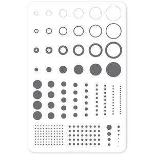 Clear Jelly Stamper- Circles (CjS-53)