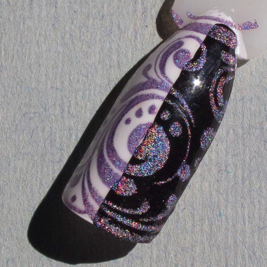 Hit the Bottle &quot;Prismatic Purple&quot; Stamping Polish
