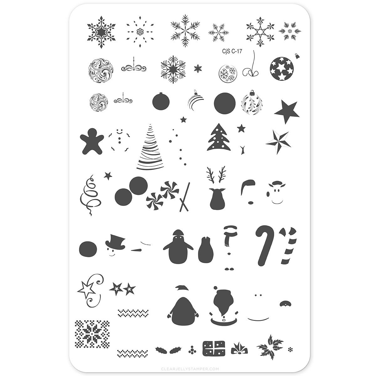 Clear Jelly Stamper- Better Not Pout (CjS C-17)