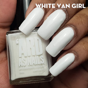 'Ard As Nails- Creme- White Van Girl