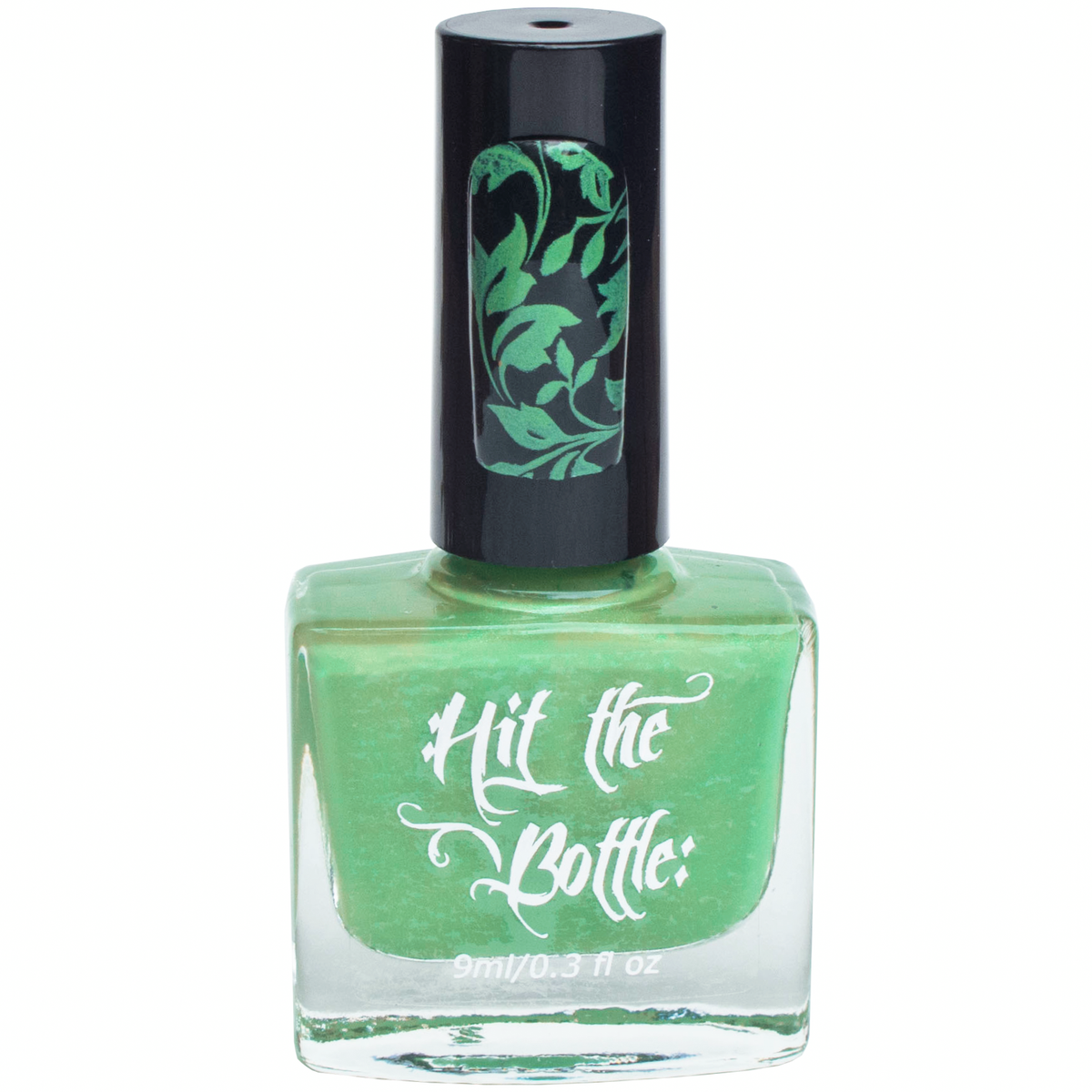 Hit the Bottle &quot;I Dream of Greenie&quot; Stamping Polish