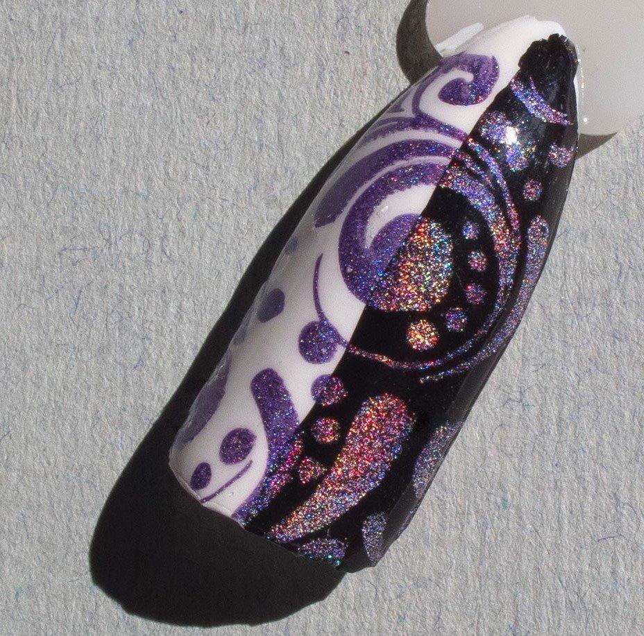Hit the Bottle &quot;Amethyst Sizzle&quot; Stamping Polish