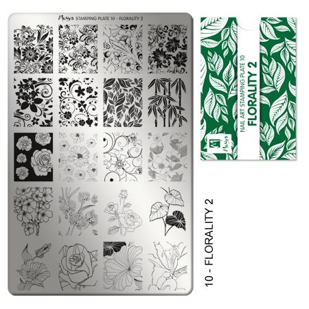 Moyra Stamping Plate 10 - Florality 2