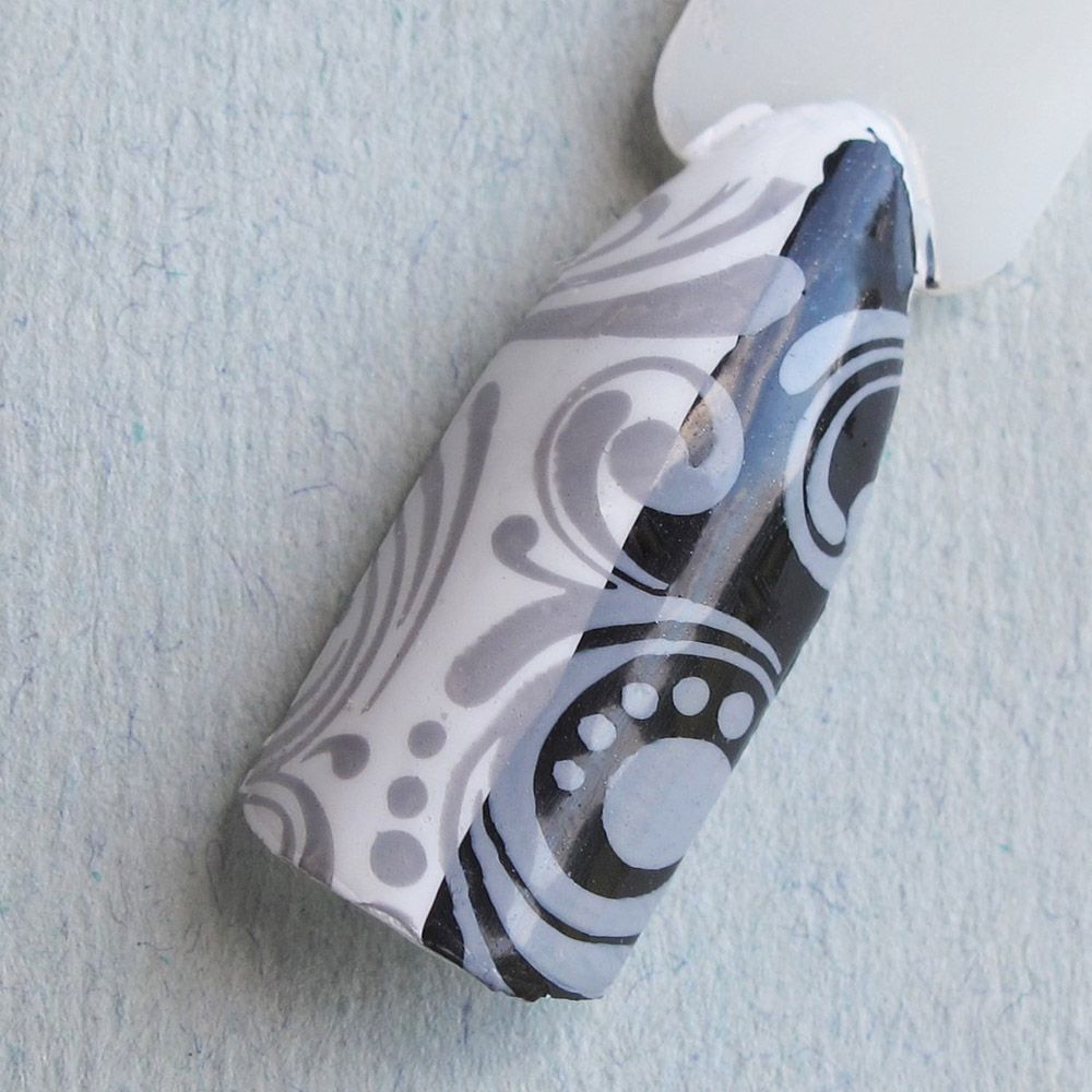 Hit the Bottle &quot;A flock of Seagulls&quot; Stamping Polish