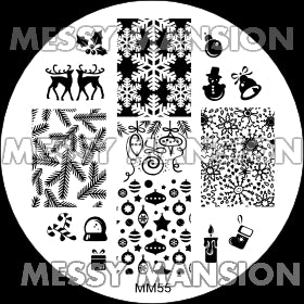 Messy Mansion Image Plate MM55