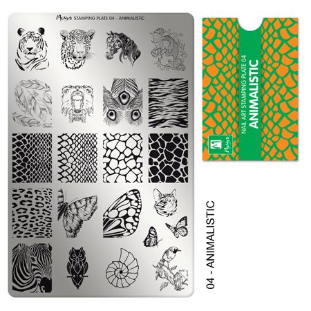 Moyra Stamping Plate 04 - Animalistic