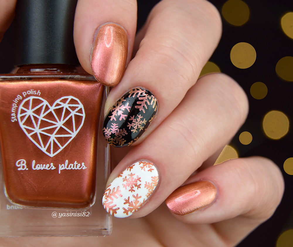 B. loves plates- Stamping Polish- BLP30 B. a Cinnamon