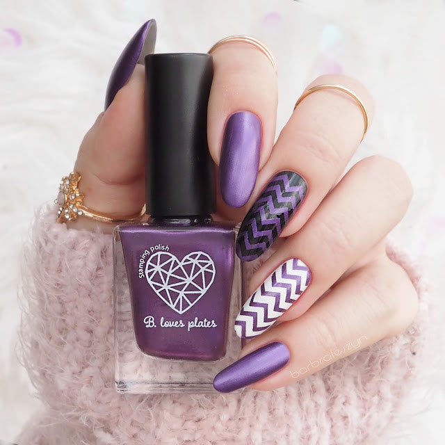 B. loves plates- Stamping Polish- BLP29 B. a Xmas Joy