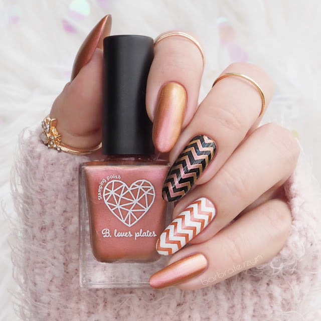 B. loves plates- Stamping Polish- BLP30 B. a Cinnamon