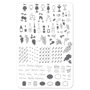 Clear Jelly Stamper- A Friend With Wine (CjS LC-20)