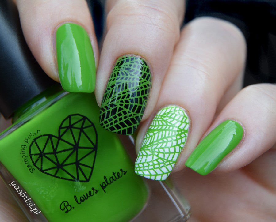 B. loves plates- Stamping Polish- BLP14 B. a Kiwi