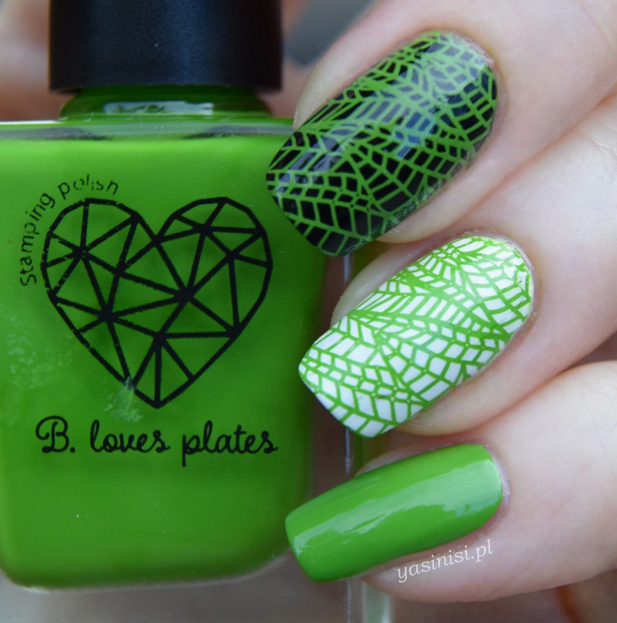 B. loves plates- Stamping Polish- BLP14 B. a Kiwi