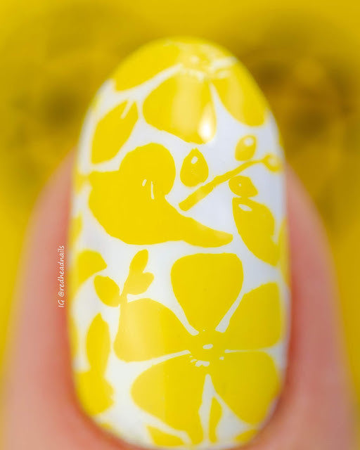 B. loves plates- Stamping Polish- BLP13 B. a Lemon