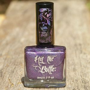 Hit the Bottle &quot;Amethyst Sizzle&quot; Stamping Polish